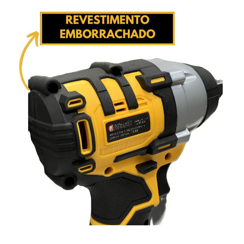 Chave De Impacto 48v Profissional Nk-30029 com Maleta 35 Peças